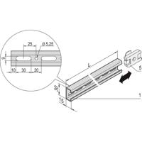 nVent SCHROFF 22114457 Profielrail 1 stuk(s) - thumbnail