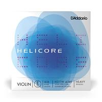 D'Addario Helicore vioolsnaren - vioolsnaren viool snaren viool 4/4 - H311W-4/4H violen enkele snaren 'E' aluminium omwikkeld 4/4 Heavy