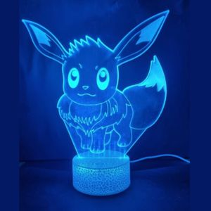 3D LED LAMP - POKEMON EEVEE