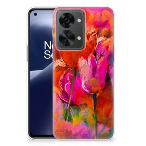 Hoesje maken OnePlus Nord 2T Tulips