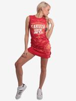 Yakuza / jurk Good Shoot Slash Mini in rood