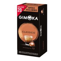 Gimoka CLASSICO aluminium capsules voor Nespresso (20st) - thumbnail