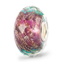 Trollbeads TGLBE-30129 Kraal Violetta Lucht People's Uniques 2023 - Limited Edition zilver-glas
