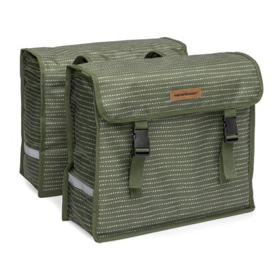 New Looxs dubbele fietstas Fiori Nomi 30 liter groen – 230.182