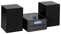 Reflexion HIF79FM HiFi-stereo-installatie, 2 x 16 watt max. muziekvermogen, CD/MP3, FM-stereo PLL-tuner, Bluetooth, streaming, USB/MP3, alarm/klok/slaaptimer, zwart