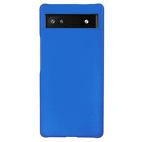 Google Pixel 6a rubberen plastic behuizing - blauw - thumbnail