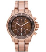 Horlogeband Michael Kors MK5553 Roestvrij staal (RVS) Rosé 18mm