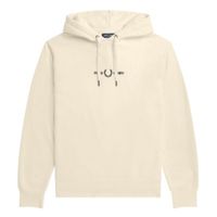 Fred Perry - Embroidered Hooded Sweater - Ecru - thumbnail