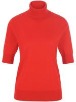 Coltrui 100% scheerwol korte mouwen Van Peter Hahn rood