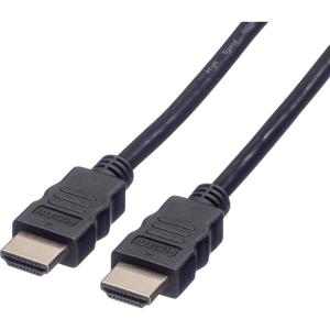 VALUE HDMI Ultra HD Kabel met Ethernet, M/M, zwart, 1 m