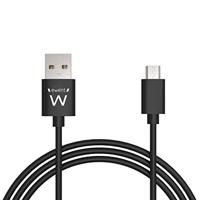 Ewent EW9911 Micro USB naar USB-kabel 1 meter zwart