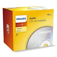 Philips CDR 80min 700MB Audio 10Pack CD-blanks