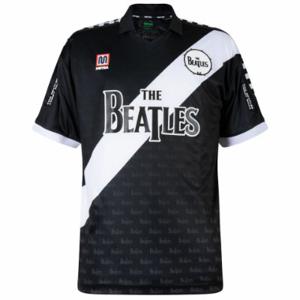 Meyba x The Beatles Sash Voetbalshirt - Zwart/ Wit