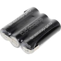 Panasonic eneloop Pro Reihe F1x3 Accupack Aantal cellen: 3 Batterijgrootte: AA (penlite) Z-soldeerlip NiMH 3.6 V 2450 mAh - thumbnail