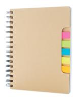 XD Collection notitieboek Memo 21 x 16,5 cm karton bruin