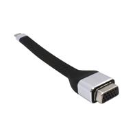 i-tec C31FLATVGA60HZ video kabel adapter 0,11 m USB Type-C VGA (D-Sub) Zwart - thumbnail