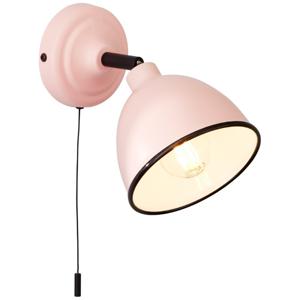 Brilliant Pastel wandlamp Telio Pastel roze 97002/17