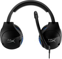 HyperX Cloud Stinger (PS4 Licensed) Over Ear headset Gamen Kabel Stereo Zwart/blauw