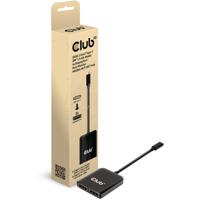 Club 3D Club 3D USB 3.2 Gen2 type-C (DP Alt-Mode) naar DisplayPort - thumbnail