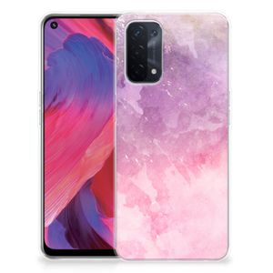 Hoesje maken OPPO A93 5G Pink Purple Paint