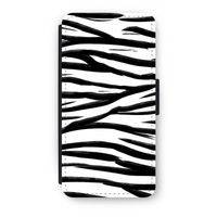 Zebra pattern: iPhone 7 Plus Flip Hoesje