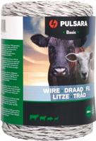Pulsara Schrikdraad Basic 200 m, wit