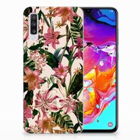 Samsung Galaxy A70 TPU Case Flowers