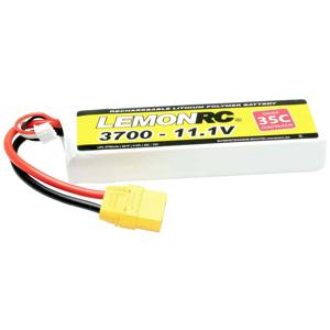 LemonRC LiPo accupack 11.1 V 3700 mAh Aantal cellen: 3 35 C Softcase XT90