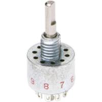 C & K Switches MD00L1NZQF Draaischakelaar 125 V, 28 V/DC 250 mA Schakelposities 6 1 x 30 ° IP67 1 stuk(s) - thumbnail