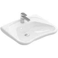 Villeroy & Boch Omnia Vita wastafel met kraangat en overloop 60x49cm wit 71196301 - thumbnail