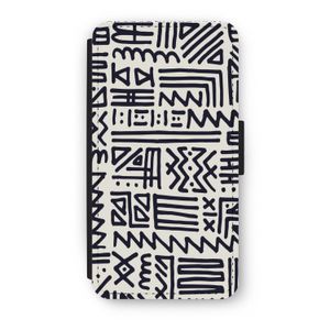 Marrakech print: iPhone XS Flip Hoesje