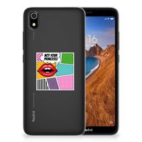 Xiaomi Redmi 7A Silicone Back Cover Popart Princess