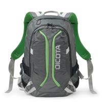 Dicota BackPack ACTIVE Laptoprugzak Geschikt voor max. (laptop): 39,6 cm (15,6) Groen, Grijs