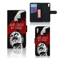 Sony Xperia L3 Portemonnee Hoesje Zombie Blood