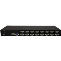 StarTech.com 16-poort 1U-Rack USB KVM-switch met OSD en Bekabeling