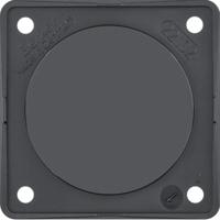 Hager berker Integro blindpaat, zwart