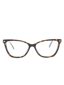 DSQUARED2 EYEWEAR lunettes de soleil à monture papillon - Marron