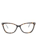 DSQUARED2 EYEWEAR lunettes de soleil à monture papillon - Marron - thumbnail