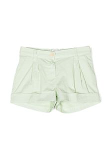 Il Gufo short en coton à taille élastiquée - Vert