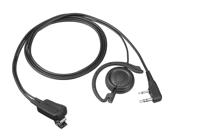 Kenwood EMC-12W Headset Bedraad oorhaak Oproepen/muziek Zwart