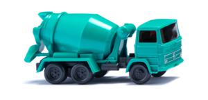 Wiking 0945 08 N Vrachtwagen Mercedes Benz Betonmixer waterblauw