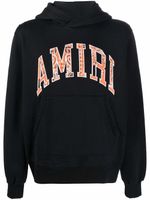 AMIRI hoodie à logo brodé - Noir - thumbnail