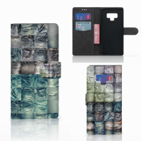 Wallet Case met Pasjes Samsung Galaxy Note 9 Spijkerbroeken