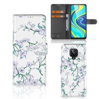 Xiaomi Redmi Note 9 Pro | Note 9S Uniek Hoesje Blossom White - thumbnail