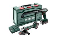 Metabo SET 2.4.3 18 V 1600 RPM Zwart, Groen, Rood - thumbnail