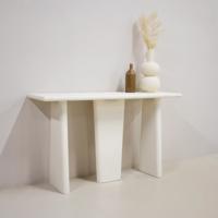 Sidetable Chiara Rechthoek Beige 130cm - Giga Meubel