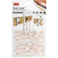 3M DL-HT Klittenband Om vast te plakken Paddenstoel (l x b) 100 mm x 19 mm Transparant 4 stuk(s) - thumbnail