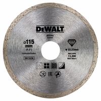 DeWalt Accessoires Diamantblad, met gesloten rand, Ø115mm/22.2mm - DT3703-QZ