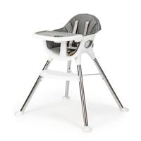 Viking Choice  Kinderstoel - eetstoel - wit met grijs - 72x71x83 cm