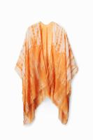 Kaftan met tie-dye - ORANGE - U